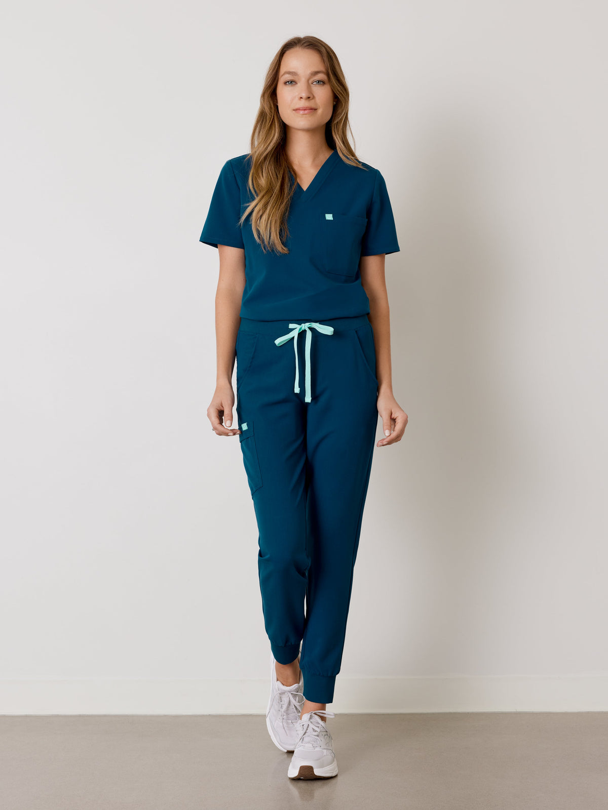 DEMI - AZUL ÓPALO - Pantalón Jogger