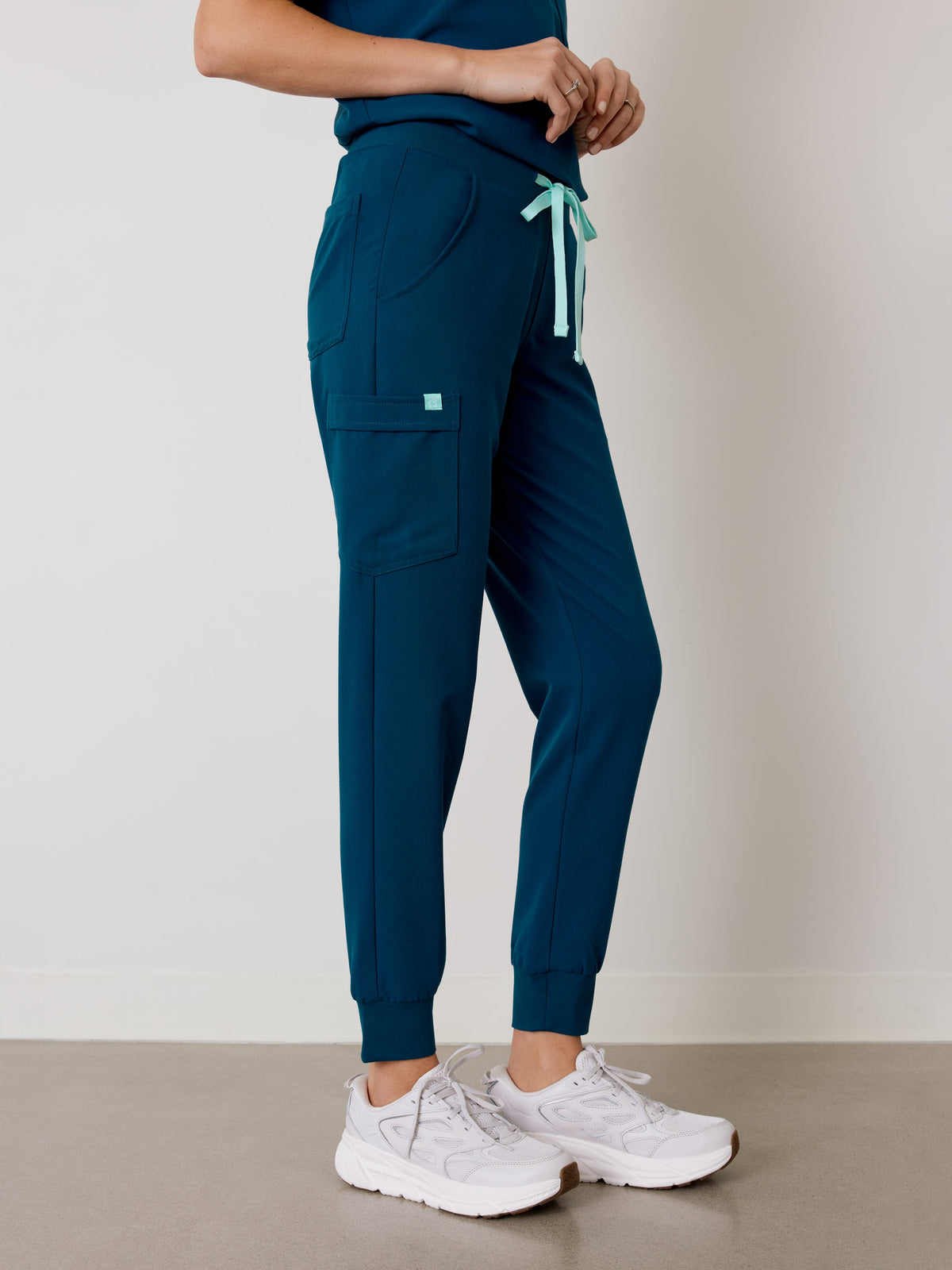 DEMI - AZUL ÓPALO - Pantalón Jogger
